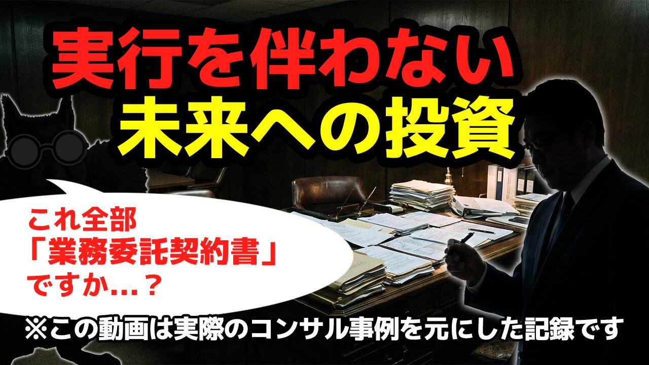 実行を伴わない未来への投資